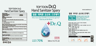 Top Toon Dr.q Hand Sanitizer Spray (Top Toon Dr.q Hand Sanitizer Spray)